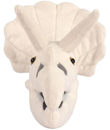 Fuzzy Fossils Triceratops Skull - Guzzgoggs