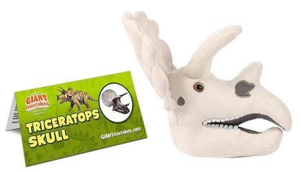 Fuzzy Fossils Triceratops Skull - Guzzgoggs