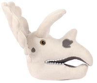 Fuzzy Fossils Triceratops Skull - Guzzgoggs