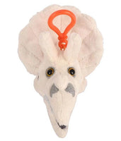 Fuzzy Fossils Triceratops Skull Key Chain - Guzzgoggs