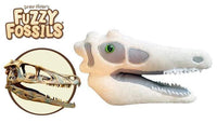 Fuzzy Fossils Velociraptor Skull - Guzzgoggs