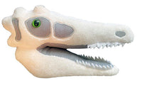 Fuzzy Fossils Velociraptor Skull - Guzzgoggs