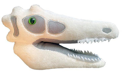 Fuzzy Fossils Velociraptor Skull - Guzzgoggs