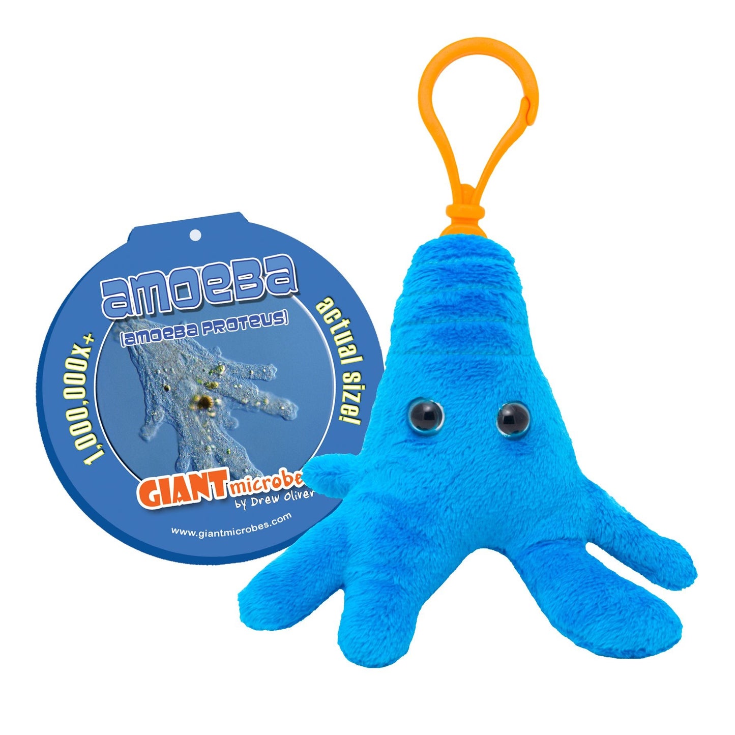 Giant Microbes Amoeba Keyring - Guzzgoggs