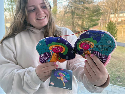 Giant Microbes Brain Model - Guzzgoggs