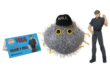 Giant Microbes Cells at Work Killer T - 4 Cell Plush Educational Toy - Guzzgoggs