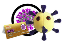 Giant Microbes Coronavirus Sisters 3 Pack (COVID - 19, SARS AND MERS) Plush Educational Toy - Guzzgoggs