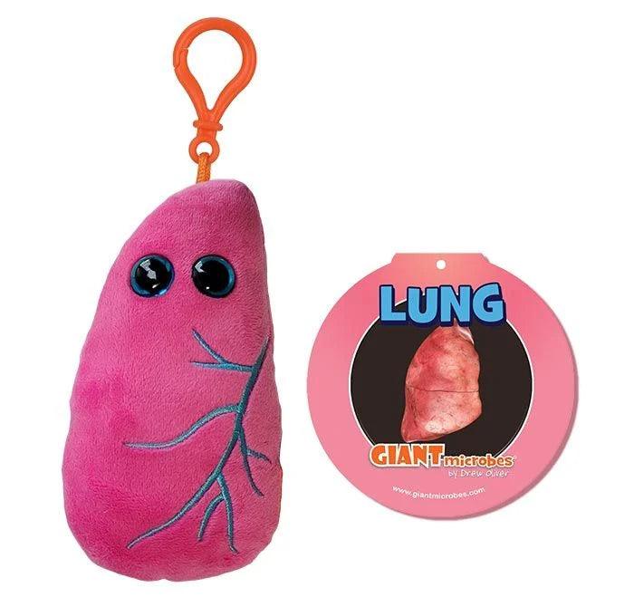 Giant Microbes Lung Keyring - Guzzgoggs