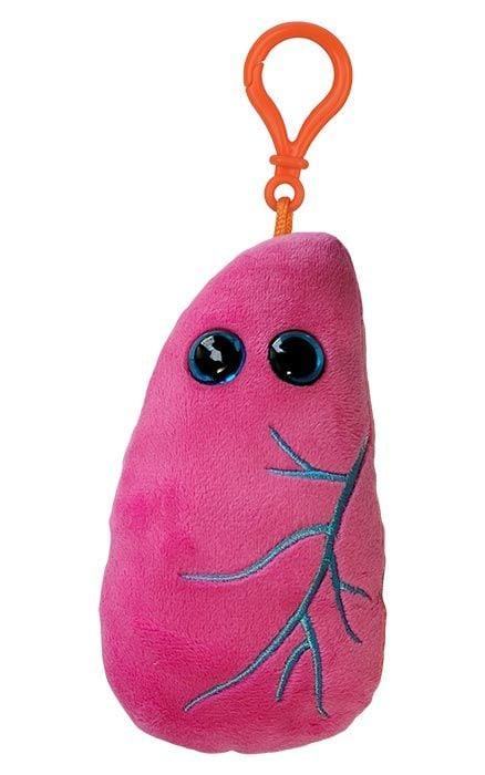 Giant Microbes Lung Keyring - Guzzgoggs