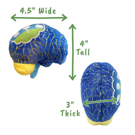Giant Microbes Original Insomnia Plush Educational Toy - Guzzgoggs