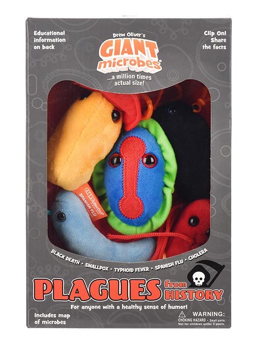 Giant Microbes Plagues from History Themed Box Set - Guzzgoggs