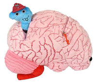 Giant Microbes XL Deluxe Brain Organ with Hidden Cells & Neurotransmitters - Guzzgoggs