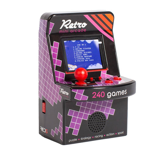 Hand Held Electronic Arcade Game - Mini Retro Arcade - Guzzgoggs