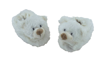 Jomanda Bear Baby Soft Plush Slippers House Shoes - (0 - 6 months) - Guzzgoggs