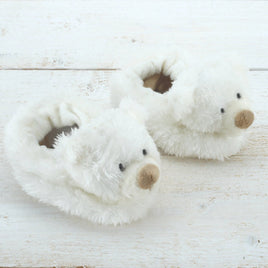 Jomanda Bear Baby Soft Plush Slippers House Shoes - (0 - 6 months) - Guzzgoggs