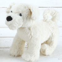 Jomanda Cream Puppy Soft Toy Plush Dog - Guzzgoggs