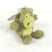 Jomanda Dragon Soft Toy Mini Green Plush Soft Toy - 12cm - Guzzgoggs