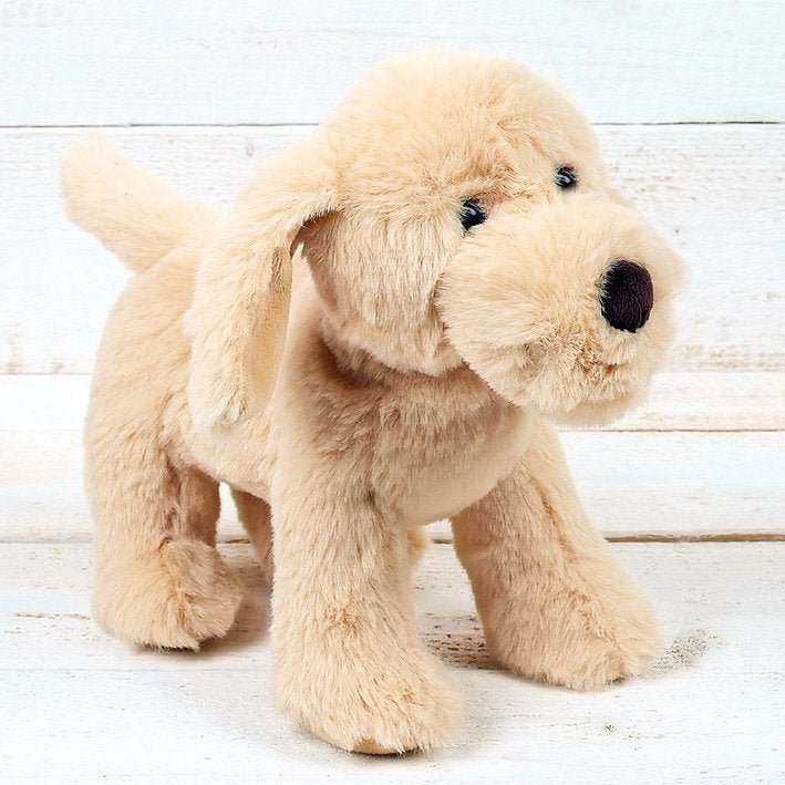 Jomanda Golden Puppy Plush Soft Toy Dog 20cm - Guzzgoggs