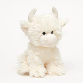 Jomanda Large Scottish Highland Cow Cream 20cm - Guzzgoggs