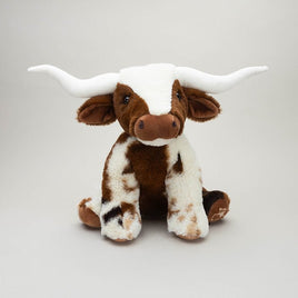 Jomanda Large Texas Longhorn Brown Cream Highland Coo Cow - Guzzgoggs
