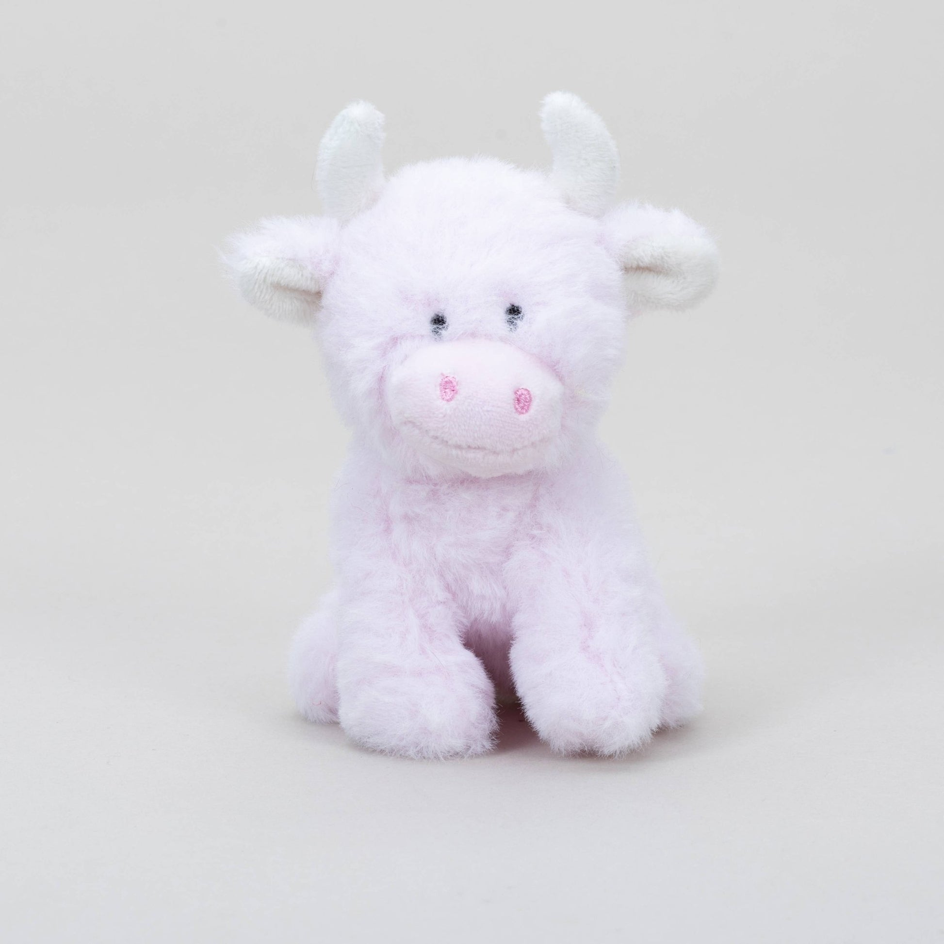 Jomanda Pink Mini Highland Cow COOllectible Cow - Guzzgoggs