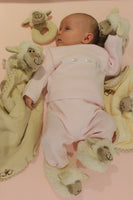 Jomanda Sheep Soft Plush Baby Slippers House Shoes, 0 - 6 months - Guzzgoggs
