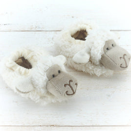 Jomanda Sheep Soft Plush Baby Slippers House Shoes, 0 - 6 months - Guzzgoggs