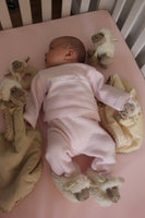 Jomanda Sheep Soft Plush Baby Slippers House Shoes, 0 - 6 months - Guzzgoggs