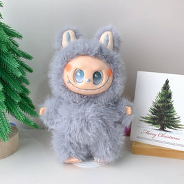 Labubu Inspired Plush Grey - Guzzgoggs