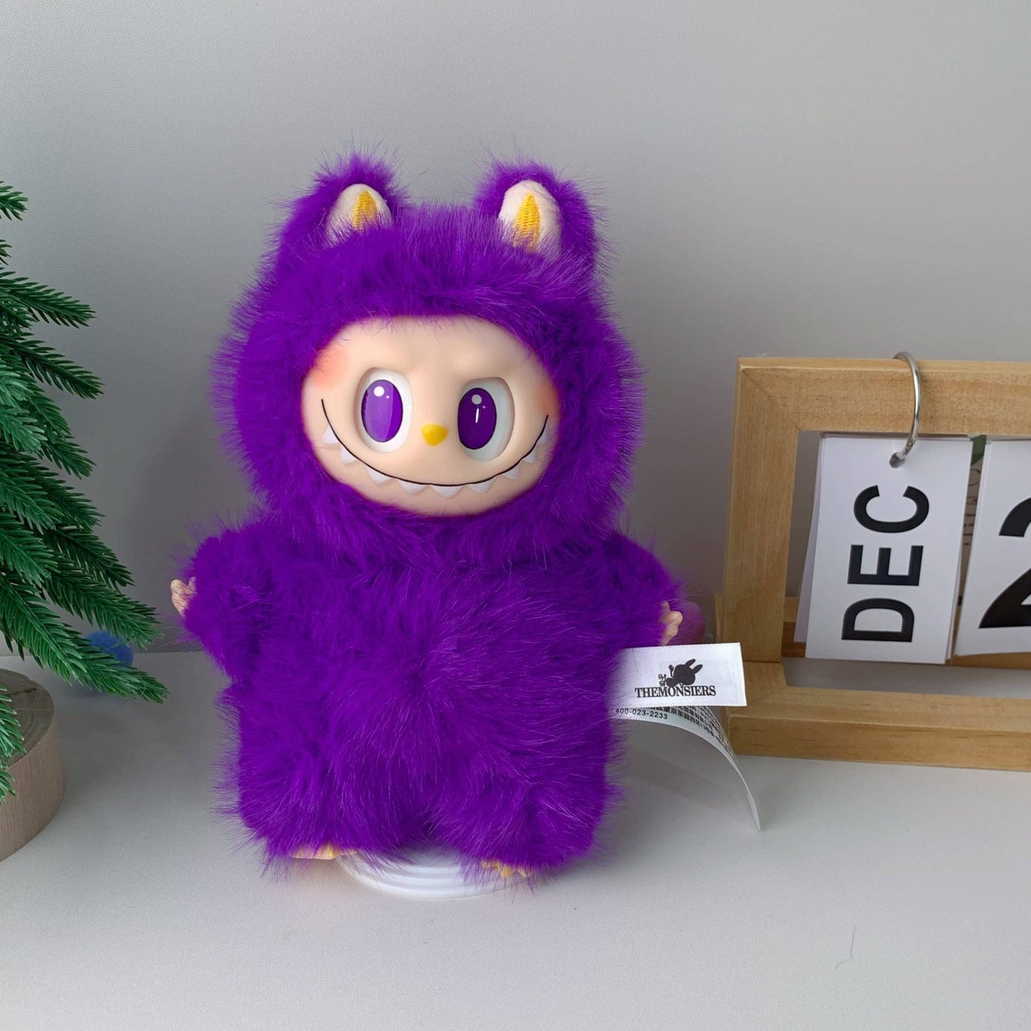 Labubu Inspired Plush Purple - Guzzgoggs
