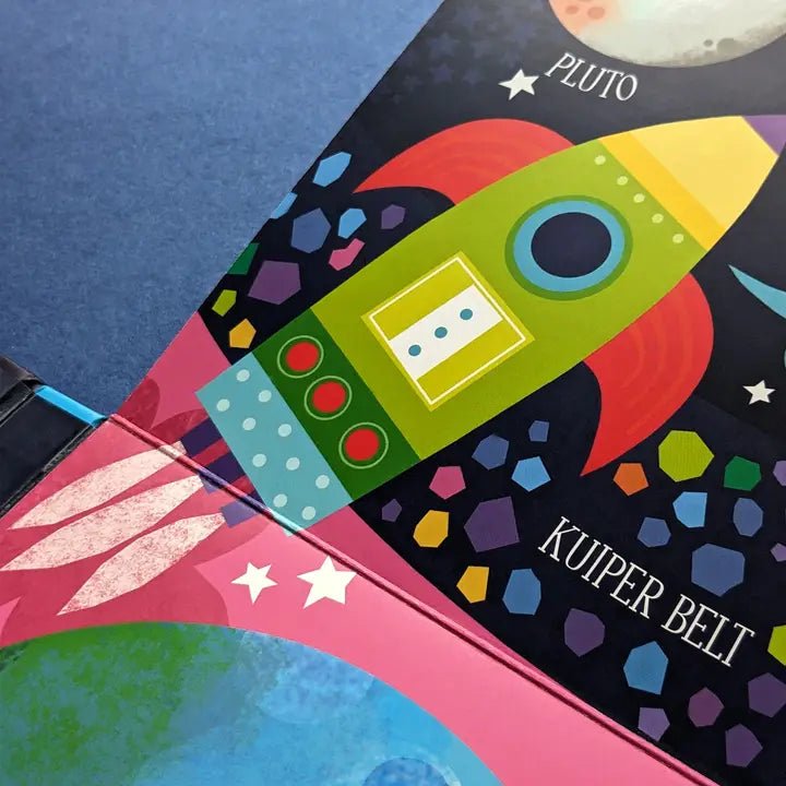 Learning Layer Board Book - Planets - Guzzgoggs