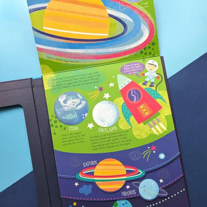 Learning Layer Board Book - Planets - Guzzgoggs