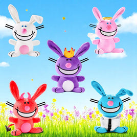 Officially Licensed It's Happy Bunny® Bundle Plush by UNCUTE - Guzzgoggs