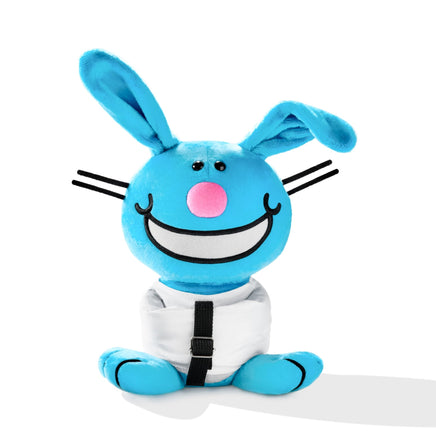 Officially Licensed It's Happy Bunny® Royalty Plushie by UNCUTE - Guzzgoggs