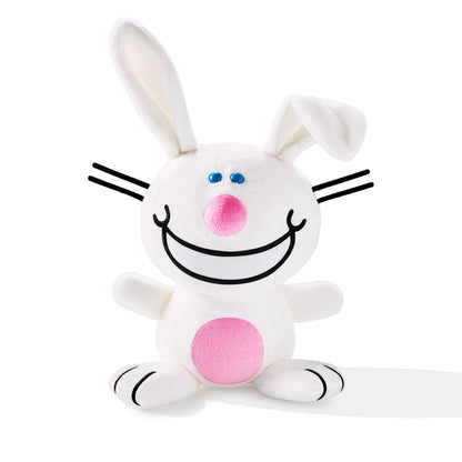Officially Licensed It's Happy Bunny® Royalty Plushie by UNCUTE - Guzzgoggs
