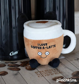 Punchkins - I Love Coffee A - Latte - Teenage / Kidult Plush - Guzzgoggs