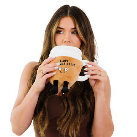 Punchkins - I Love Coffee A - Latte - Teenage / Kidult Plush - Guzzgoggs