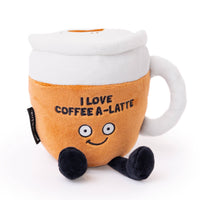 Punchkins - I Love Coffee A - Latte - Teenage / Kidult Plush - Guzzgoggs