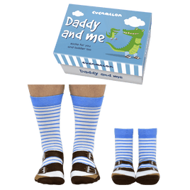Sock Academy - DADDY AND ME - 2 pairs of sandal socks Gift box - Guzzgoggs