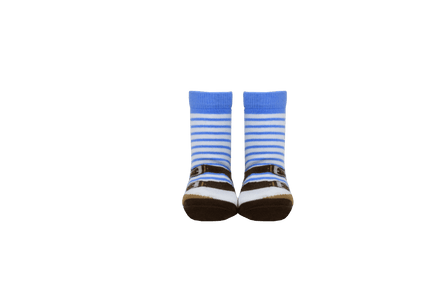Sock Academy - DADDY AND ME - 2 pairs of sandal socks Gift box - Guzzgoggs