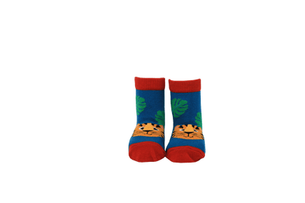 Sock Academy - DADDY AND ME - 2 pairs of Tiger socks Gift box Cucamelon - Guzzgoggs