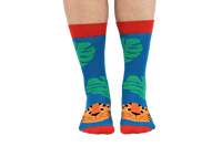 Sock Academy - DADDY AND ME - 2 pairs of Tiger socks Gift box Cucamelon - Guzzgoggs