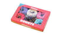 Sock Academy - DONUTS 6 Odd Socks Gift Box - United Oddsocks - UK 4 - 8 EUR 37 - 42 US 6.5 - 10.5 - Guzzgoggs