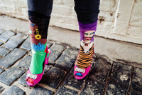 Sock Academy - DRAG YOUR FEET 6 Odd Socks Gift Box - United Oddsocks - UK 5 - 10 EUR 38 - 44 US 6 - 11 - Guzzgoggs
