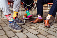 Sock Academy - DRAG YOUR FEET 6 Odd Socks Gift Box - United Oddsocks - UK 5 - 10 EUR 38 - 44 US 6 - 11 - Guzzgoggs