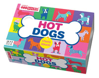 Sock Academy - HOT DOGS 6 Odd Socks Gift Box - United Oddsocks - UK 4 - 8 EUR 37 - 42 US 6.5 - 10.5 - Guzzgoggs