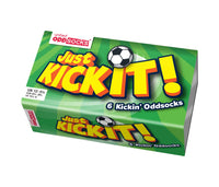 Sock Academy - KICK IT! 6 Odd Socks Gift Box - United Oddsocks - UK 12 - 5½ EUR 30½ - 38½ US 13.5 - 8 - Guzzgoggs