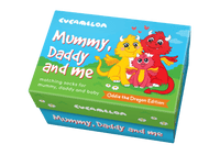 Sock Academy - MUM, DAD & ME - 3 pairs of oddie socks Gift box Cucamelon - Guzzgoggs