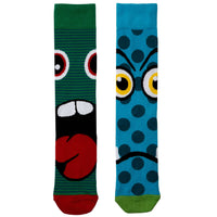 Sock Academy - THE STRESS HEADS 6 Odd Socks Gift Box - United Oddsocks - UK 6 - 11 EUR 39 - 46 US 7 - 12 - Guzzgoggs