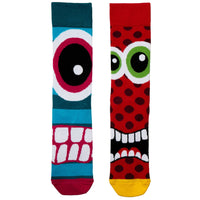 Sock Academy - THE STRESS HEADS 6 Odd Socks Gift Box - United Oddsocks - UK 6 - 11 EUR 39 - 46 US 7 - 12 - Guzzgoggs
